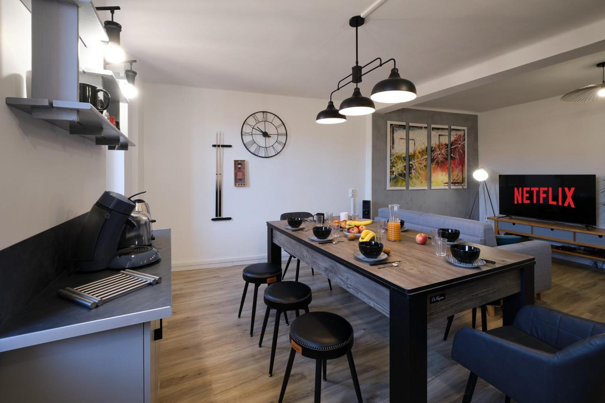 Magnifique*T4*Centre Ville*Wifi*Billard*Netflix* Limoux Exterior foto