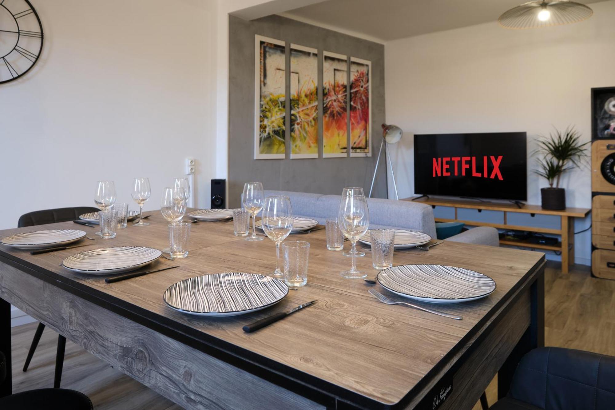 Magnifique*T4*Centre Ville*Wifi*Billard*Netflix* Limoux Exterior foto